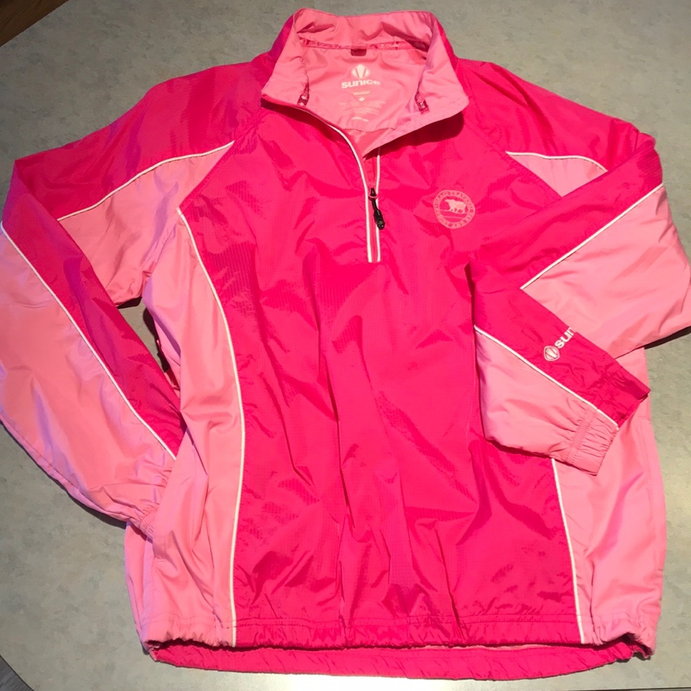 Sunice Pink Windbreaker Sz XL